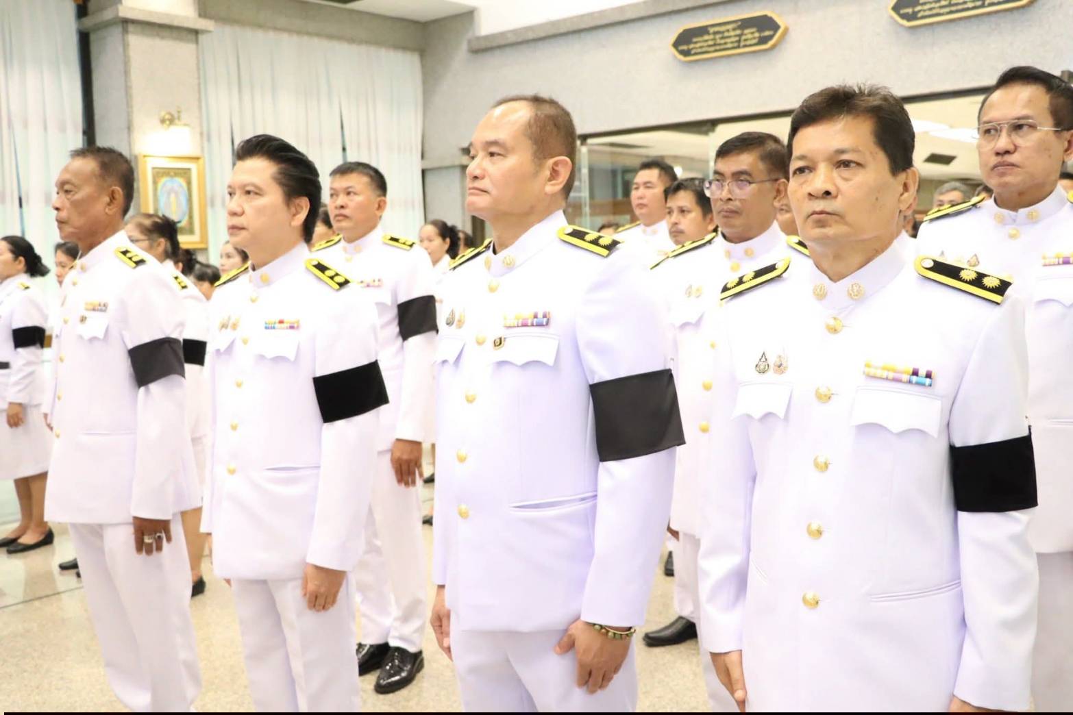 title - ศพส. จัดพิธีลงนามแสดงความอาลัยถวายแด่สมเด็จพระเจ้าลูกเธอ เจ้าฟ้าพัชรกิติยาภา นเรนทิราเทพยวดี กรมหลวงราชสาริณีสิริพัชร มหาวัชรราชธิดา ณ ศาลาพระมิ่งขวัญ ศูนย์ส่งเสริมและพัฒนาอาชีพเสริมนอกภาคการเกษตร (ศูนย์ศิลปาชีพบางไทรฯ (เดิม))